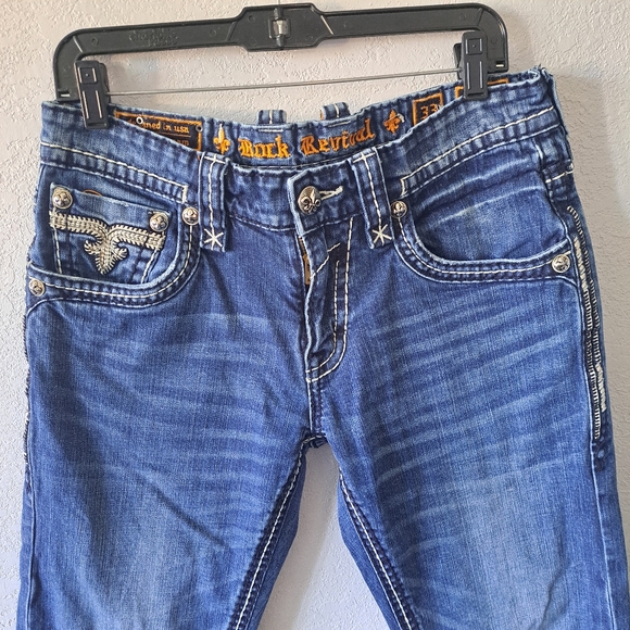 Rock Revival Selvin Slim Boot Jeans - Picture 3 of 7